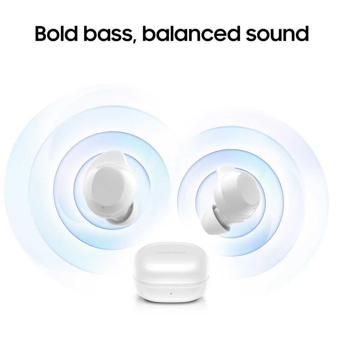 Samsung Galaxy Buds Core SM-R410 (2025) | Latin American Stock | Bluetooth 5.4 | Active Noise Cancelation | up to 35h Continuous Music Playblack - (White)