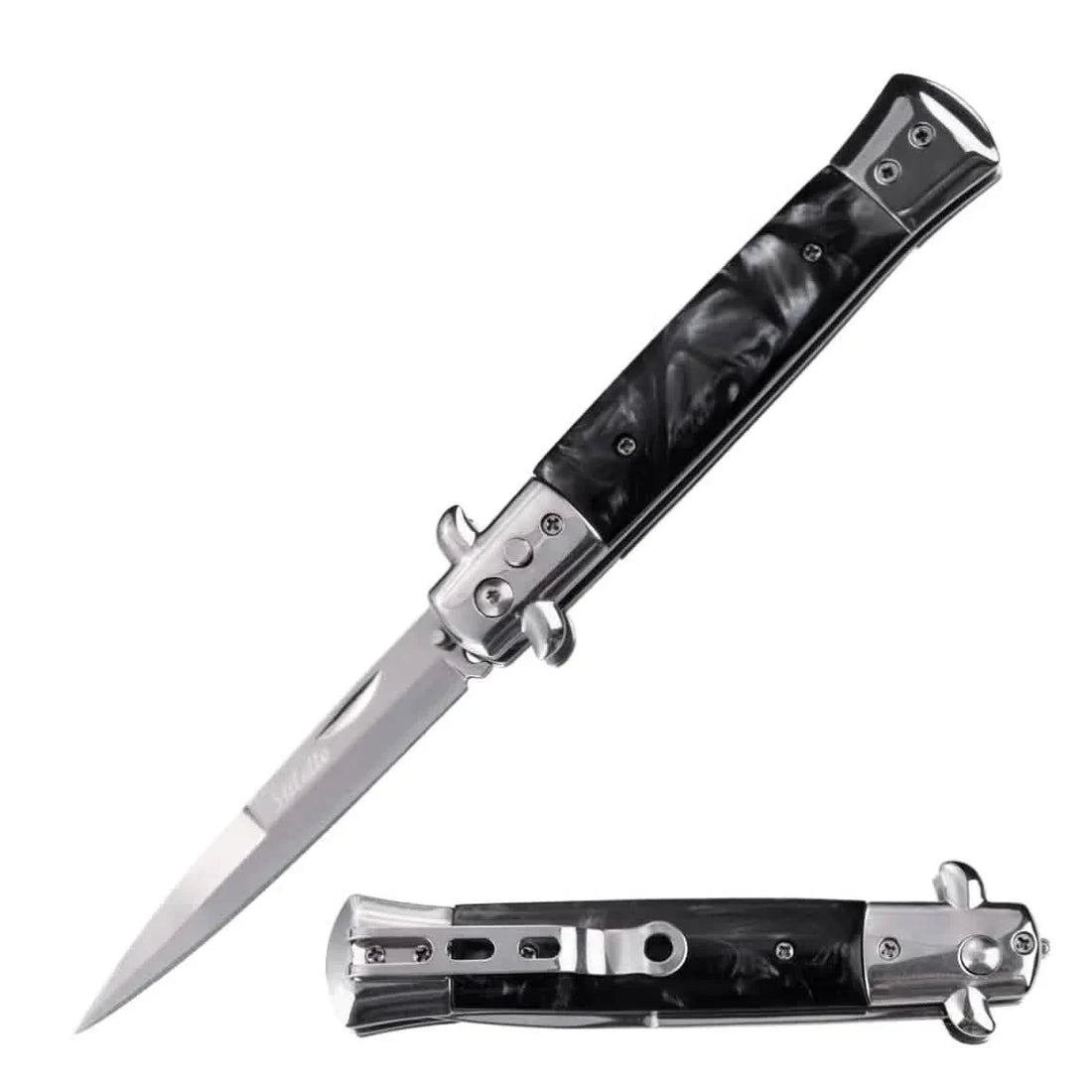 2-Pack: 9" Automatic Out-The-Side Knife