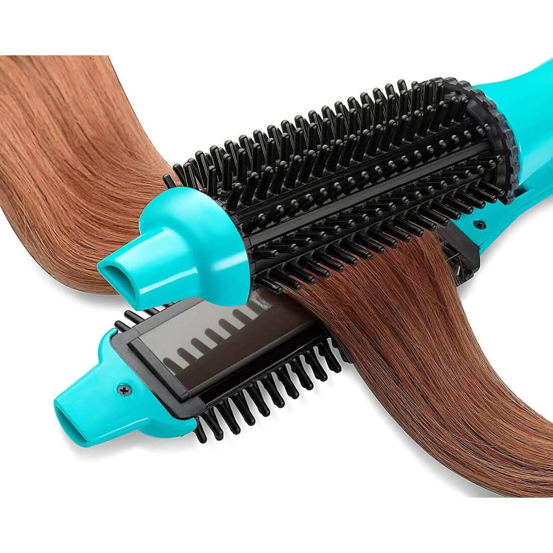 Calista 2-in-1 Heated Brush Iron Hair Styler