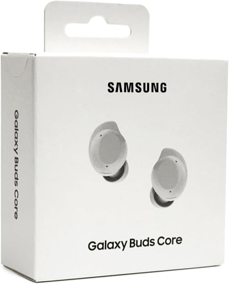 Samsung Galaxy Buds Core SM-R410 (2025) | Latin American Stock | Bluetooth 5.4 | Active Noise Cancelation | up to 35h Continuous Music Playblack - (White)