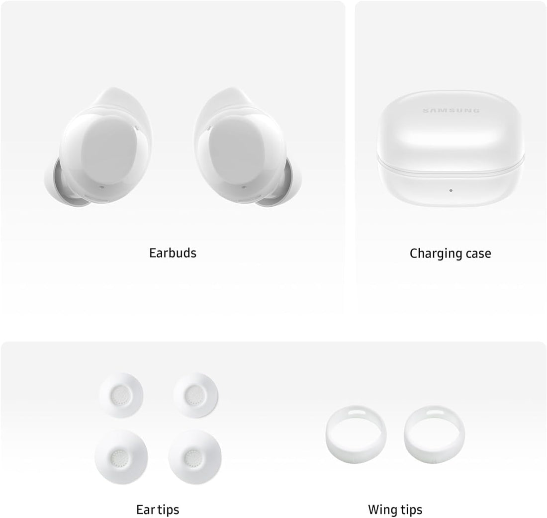 Samsung Galaxy Buds Core SM-R410 (2025) | Latin American Stock | Bluetooth 5.4 | Active Noise Cancelation | up to 35h Continuous Music Playblack - (White)