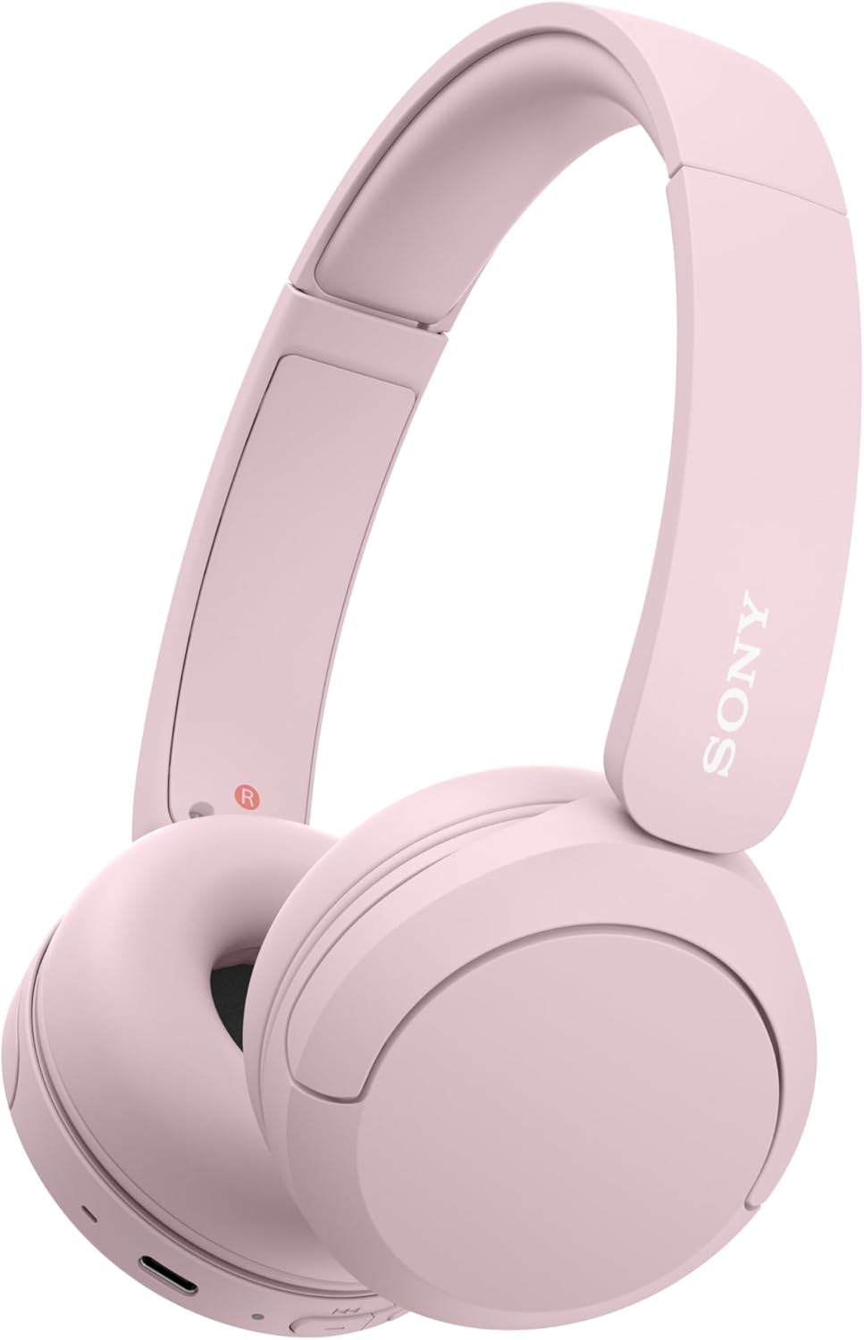 Sony WH-CH520 Wireless On-Ear Bluetooth Headphones with Microphone, Pink