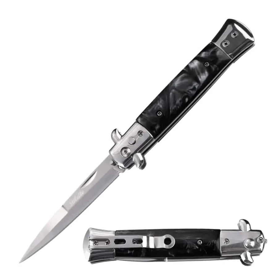 2-Pack: 9" Automatic Out-The-Side Knife