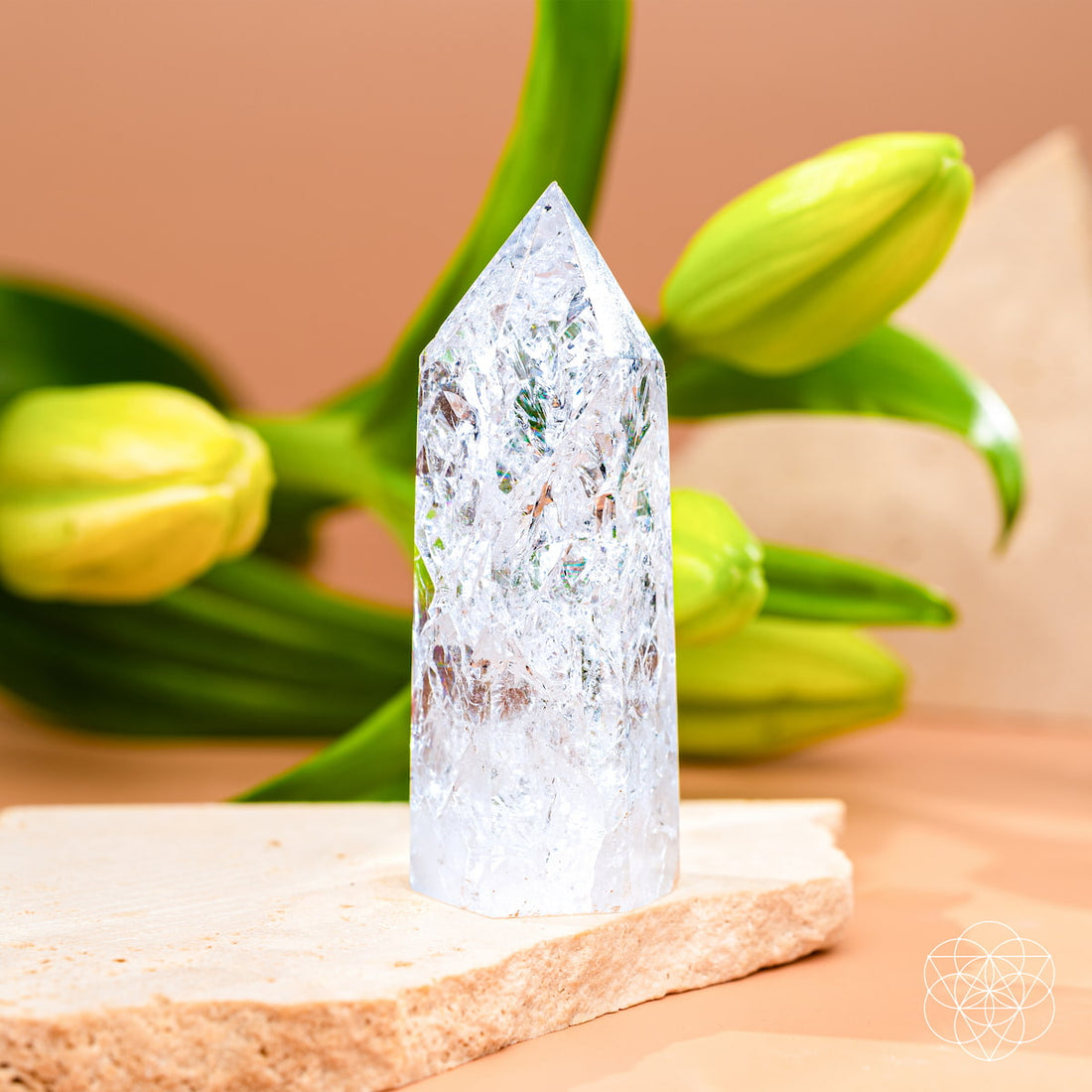 Limitless Manifestation - Ice Quartz Point