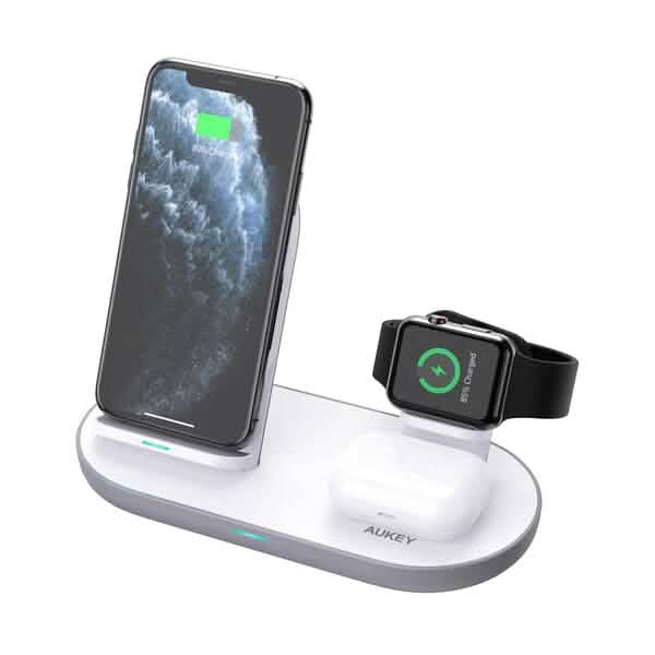 Aircore 3-in-1 Wireless Charging Station Stand